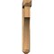 Ekena Millwork Westlake Arts and Crafts Rough Sawn Bracket w/ Offset Brace, Western Red Cedar, 6"W x 32"D x 40"H BKT0604X32X40WTL03RWR - alternate 4